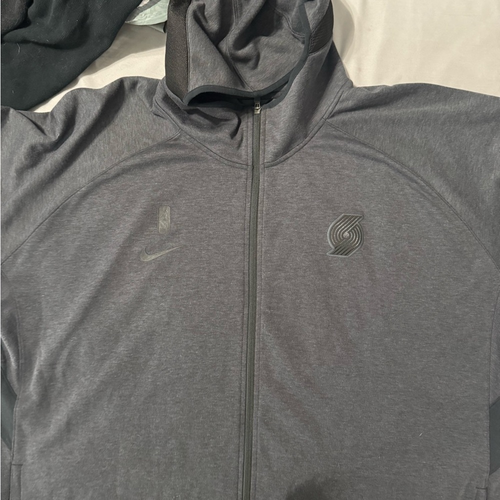 Nike Men's Charcoal Full-Zip Jacket
